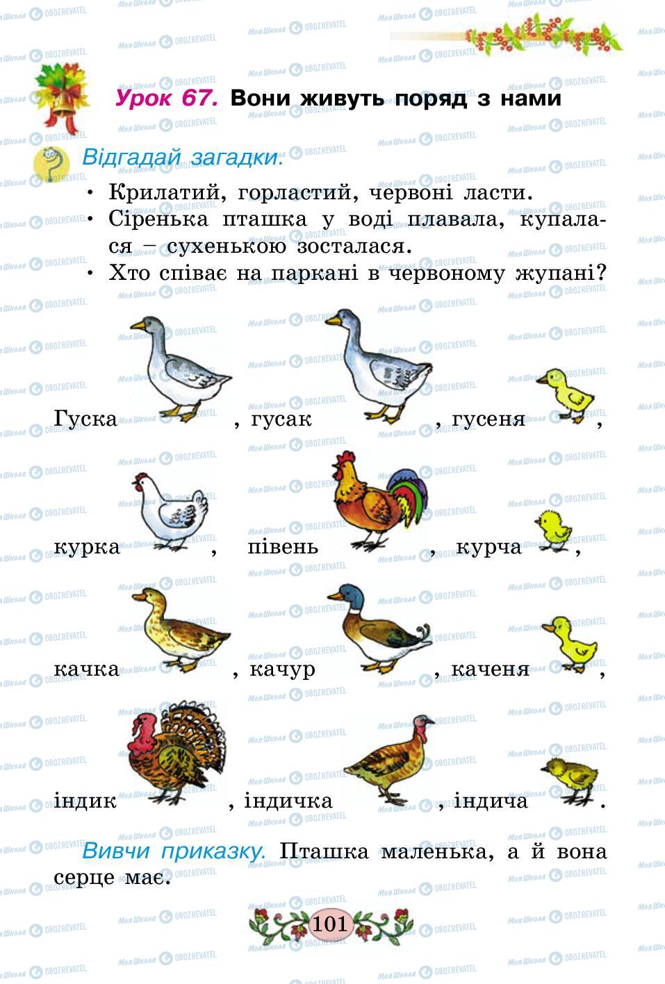 Підручники Українська мова 2 клас сторінка 101