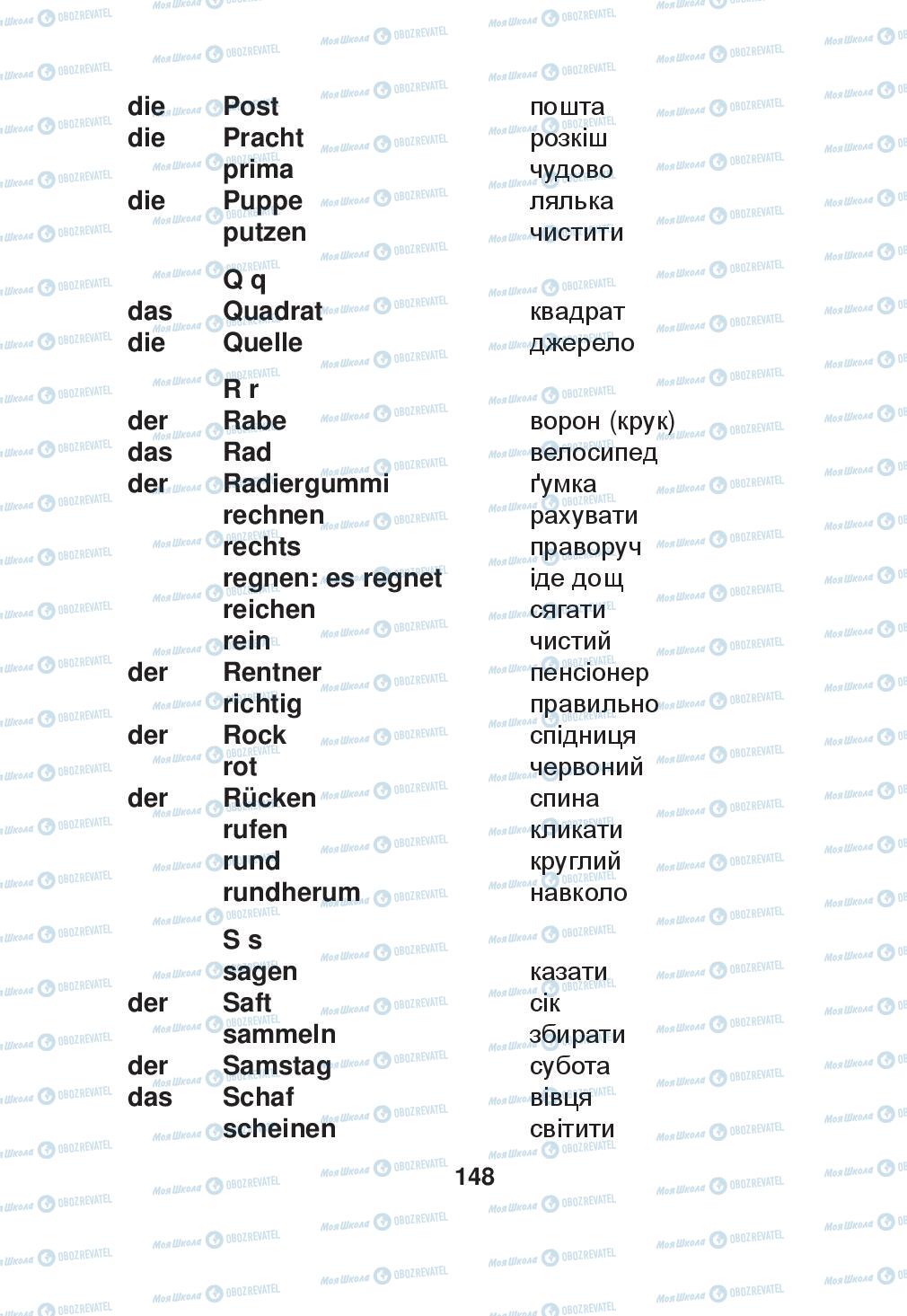 Підручники Німецька мова 2 клас сторінка 148