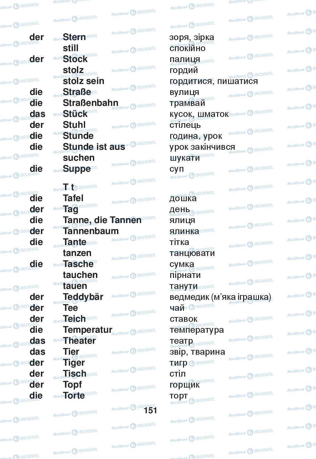Учебники Немецкий язык 2 класс страница 151