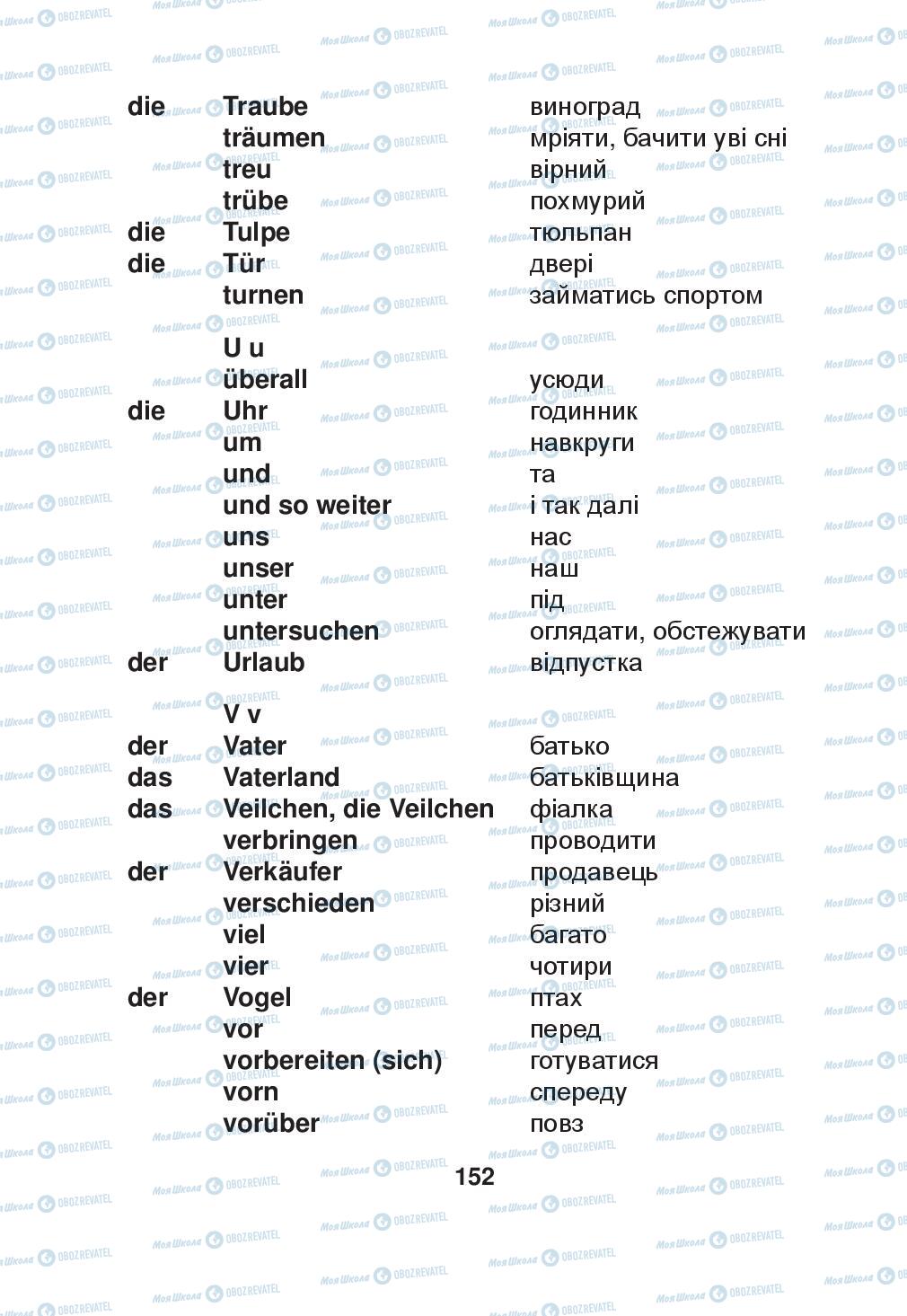 Учебники Немецкий язык 2 класс страница 152