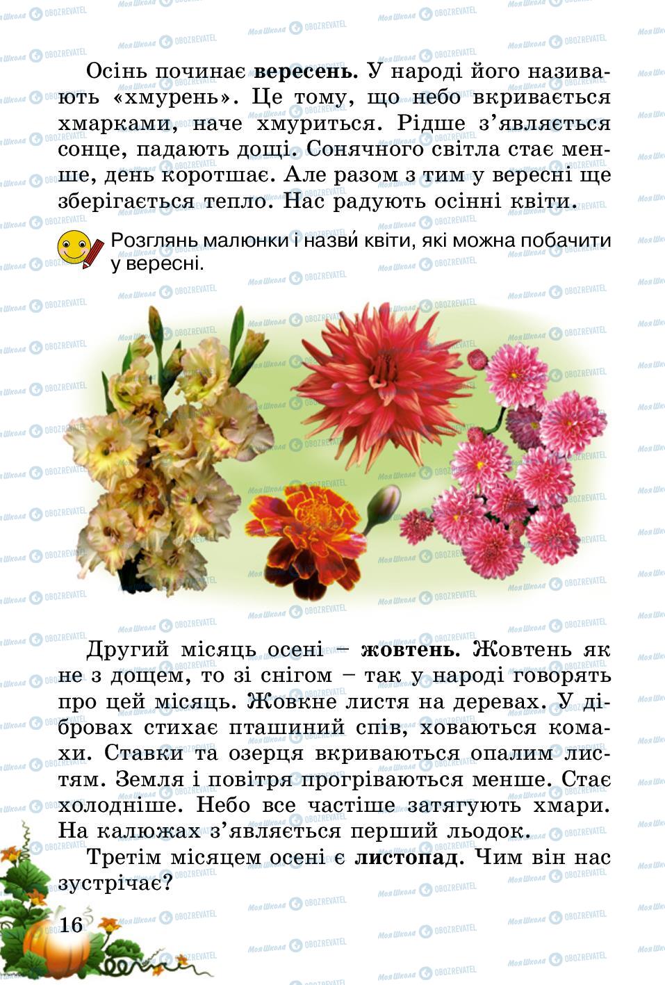 Учебники Природоведение 2 класс страница 16