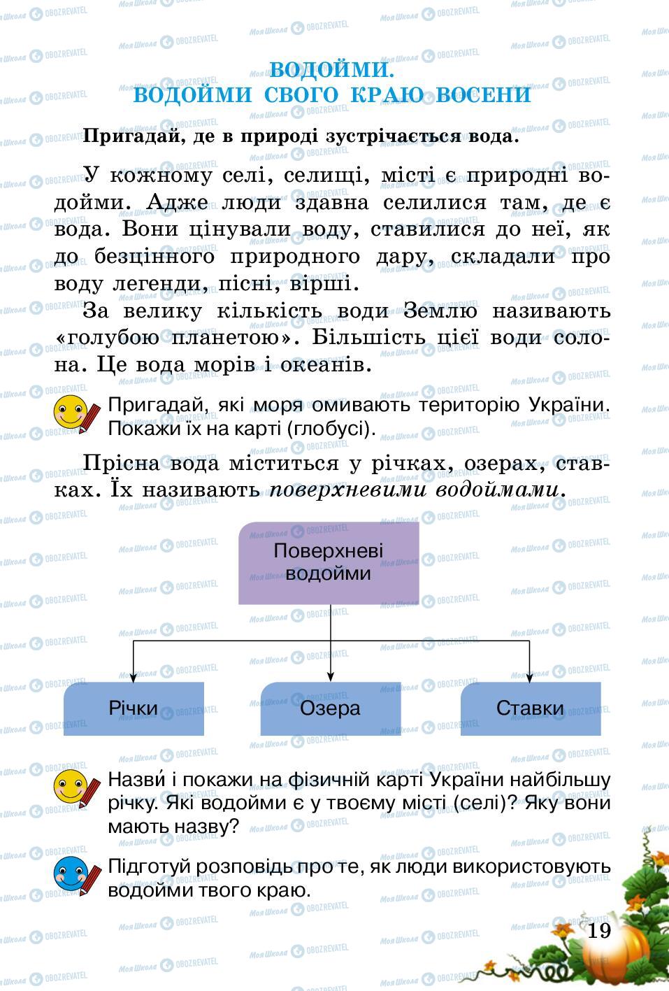 Учебники Природоведение 2 класс страница 19