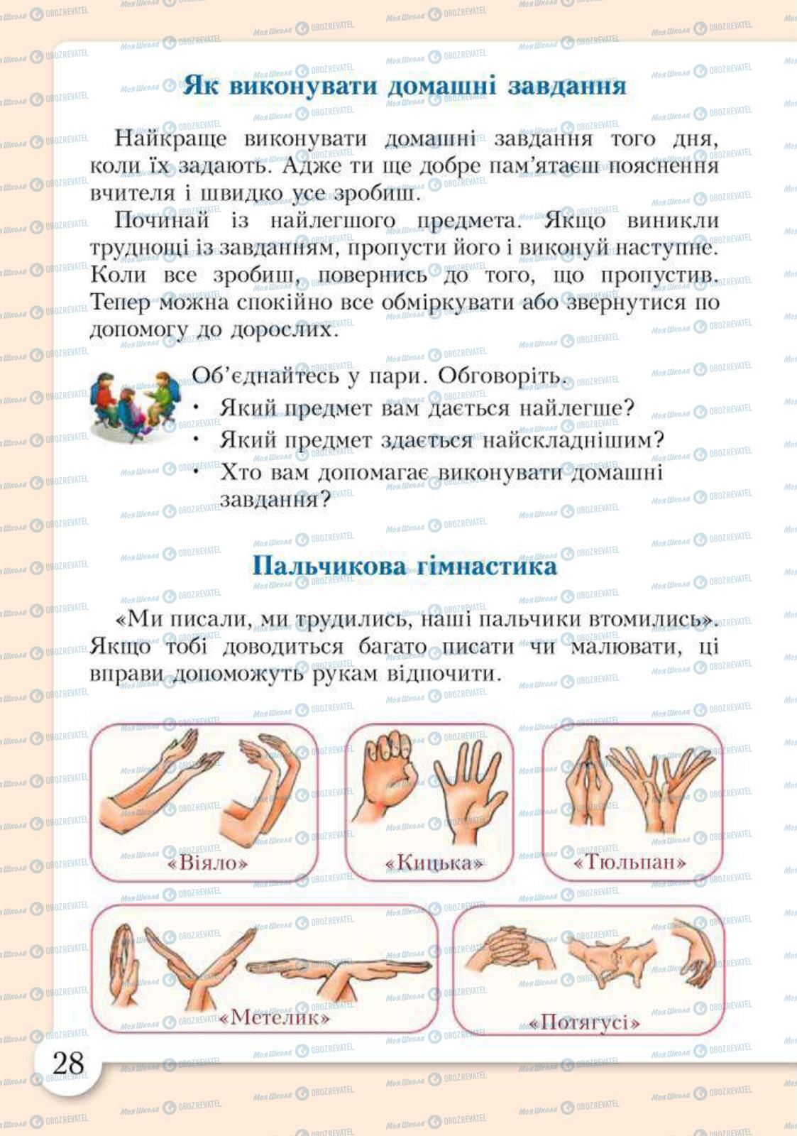 Учебники Основы здоровья 2 класс страница 28