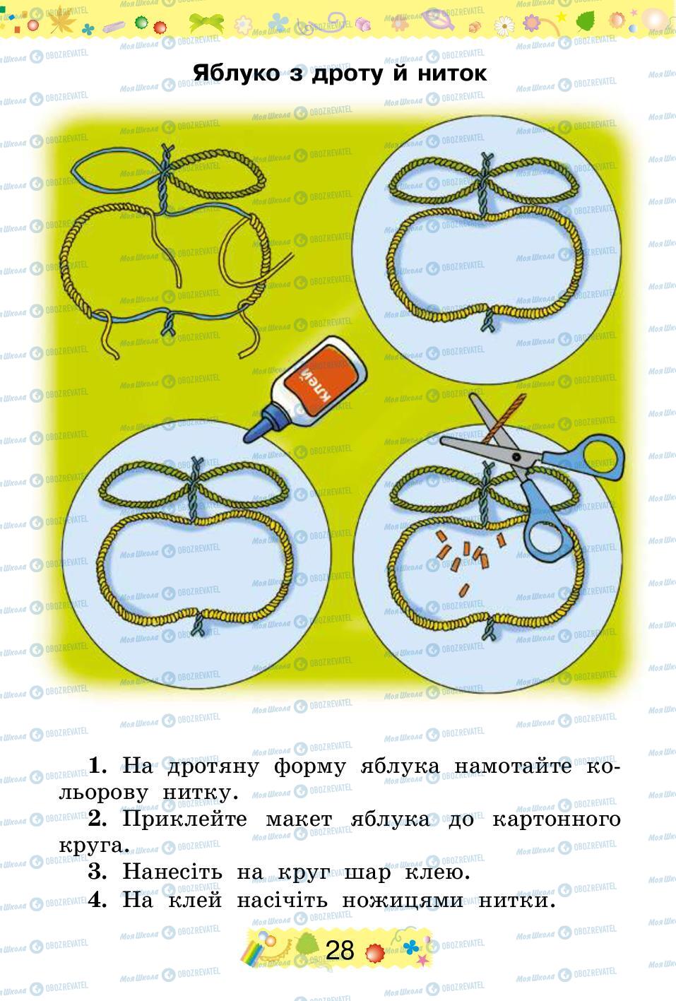 Підручники Трудове навчання 2 клас сторінка 28