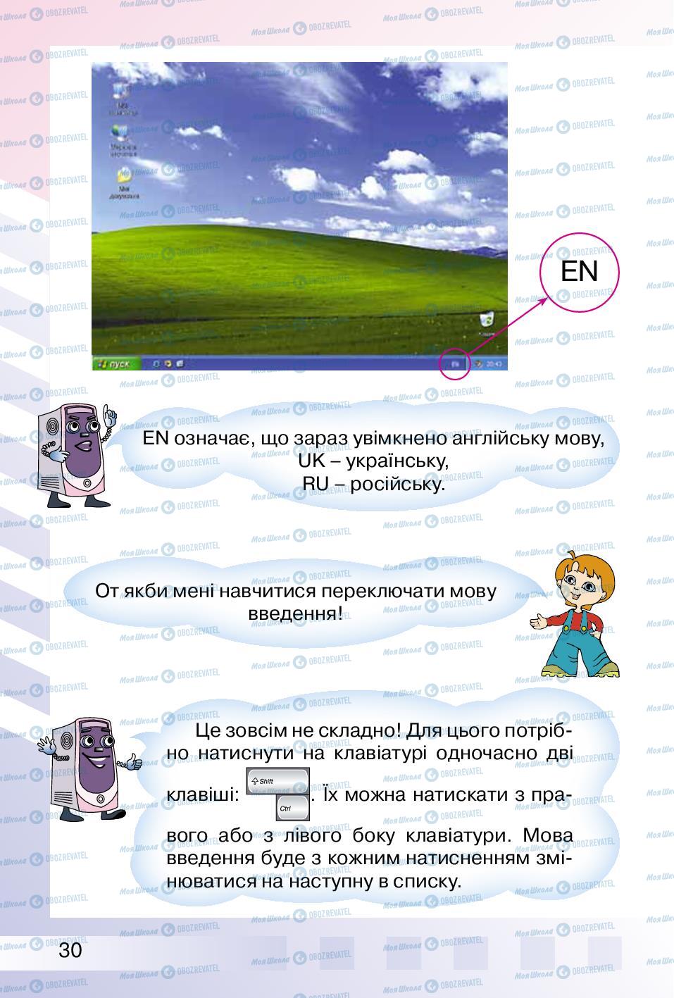 Підручники Інформатика 2 клас сторінка 30