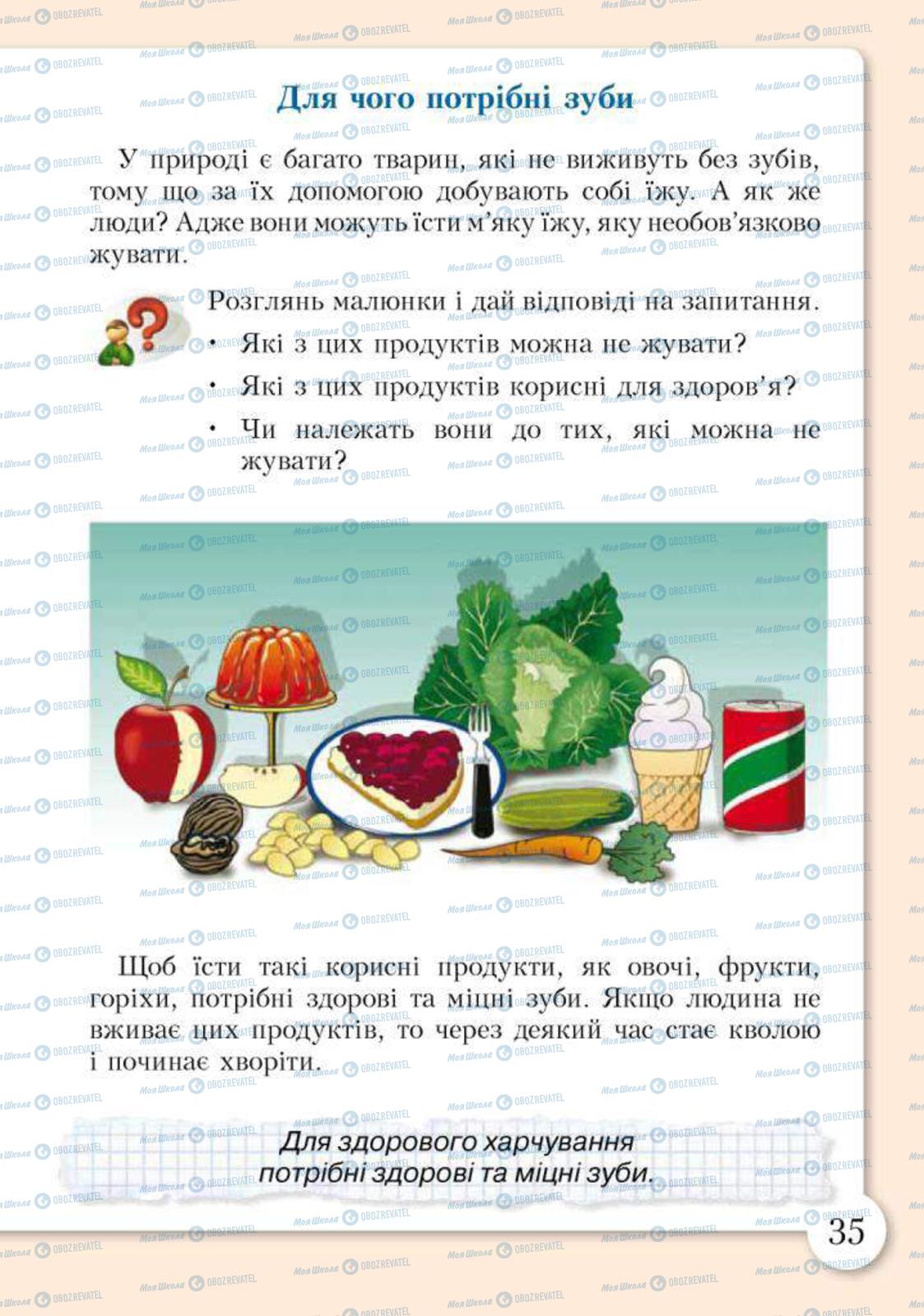 Учебники Основы здоровья 2 класс страница 35