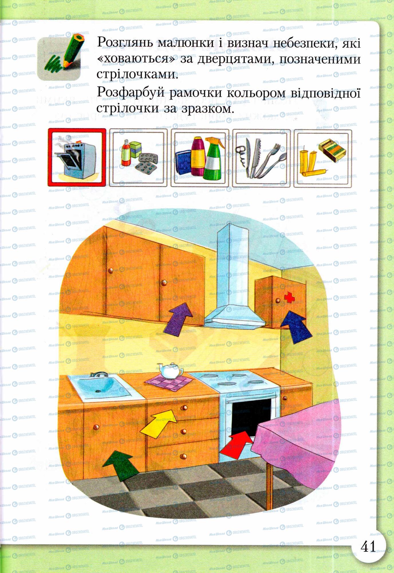 Підручники Основи здоров'я 2 клас сторінка 41