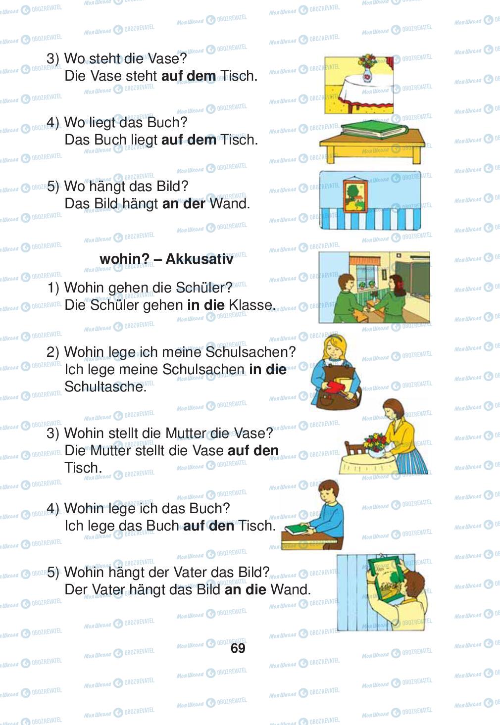 Підручники Німецька мова 2 клас сторінка 69
