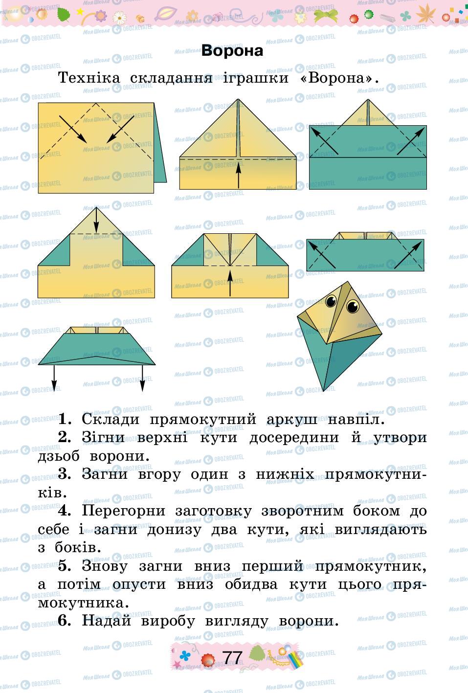 Учебники Трудовое обучение 2 класс страница 77