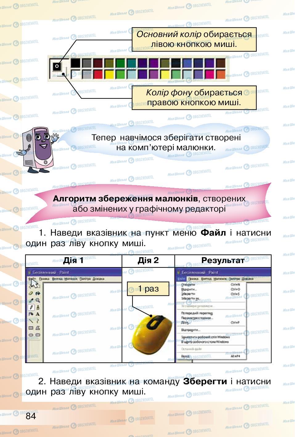 Підручники Інформатика 2 клас сторінка 84