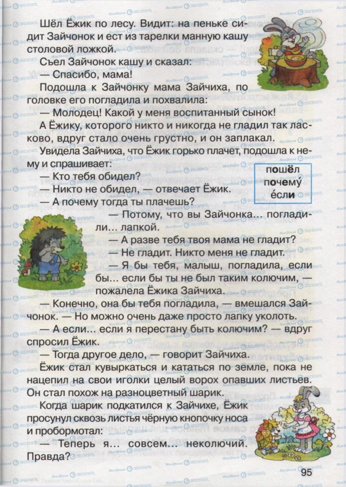 Підручники Російська мова 2 клас сторінка 95