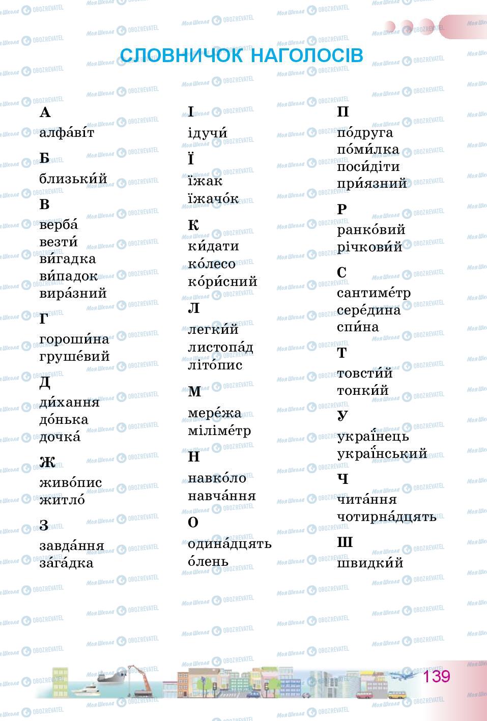 Підручники Українська мова 3 клас сторінка 139