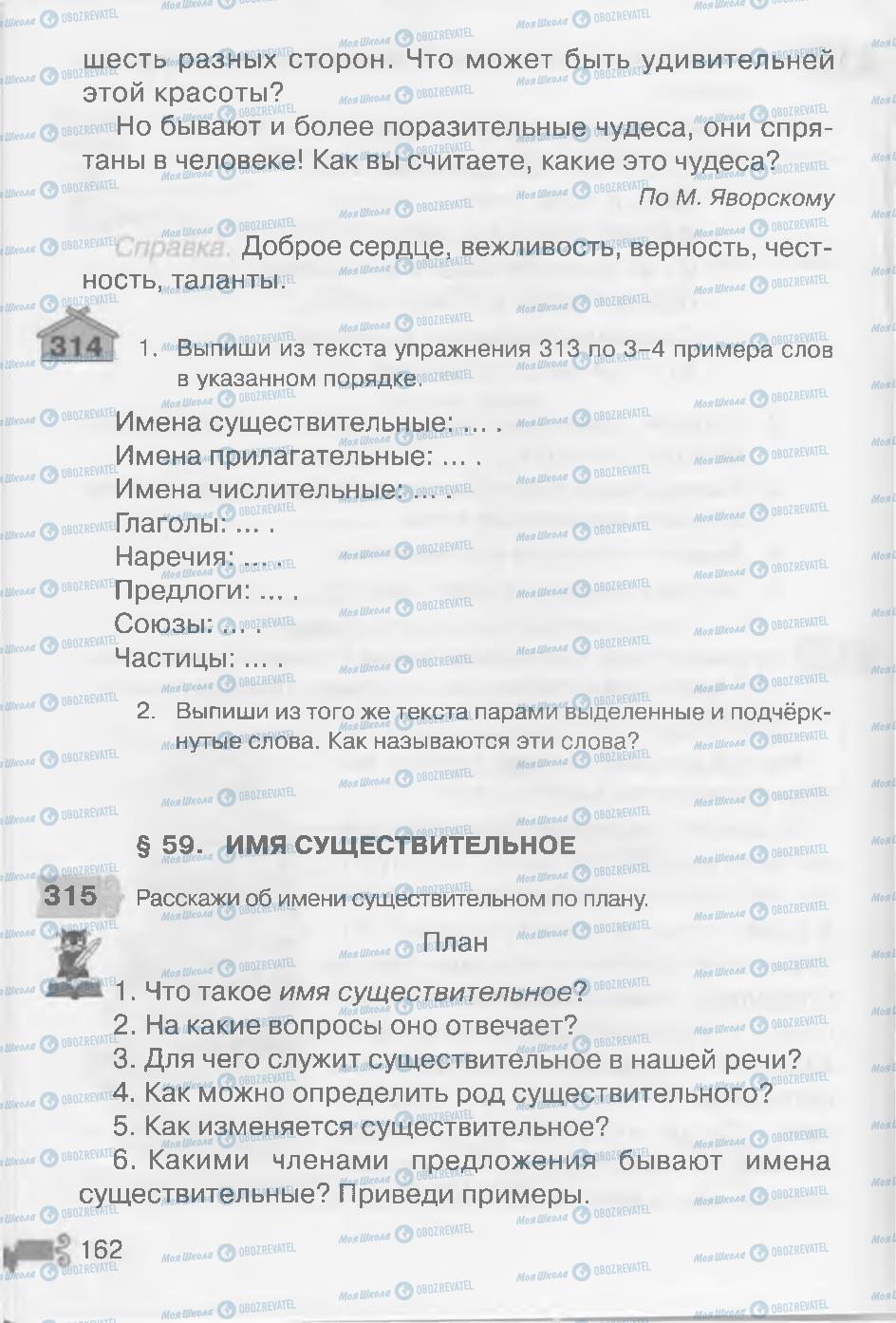 Учебники Русский язык 3 класс страница 162