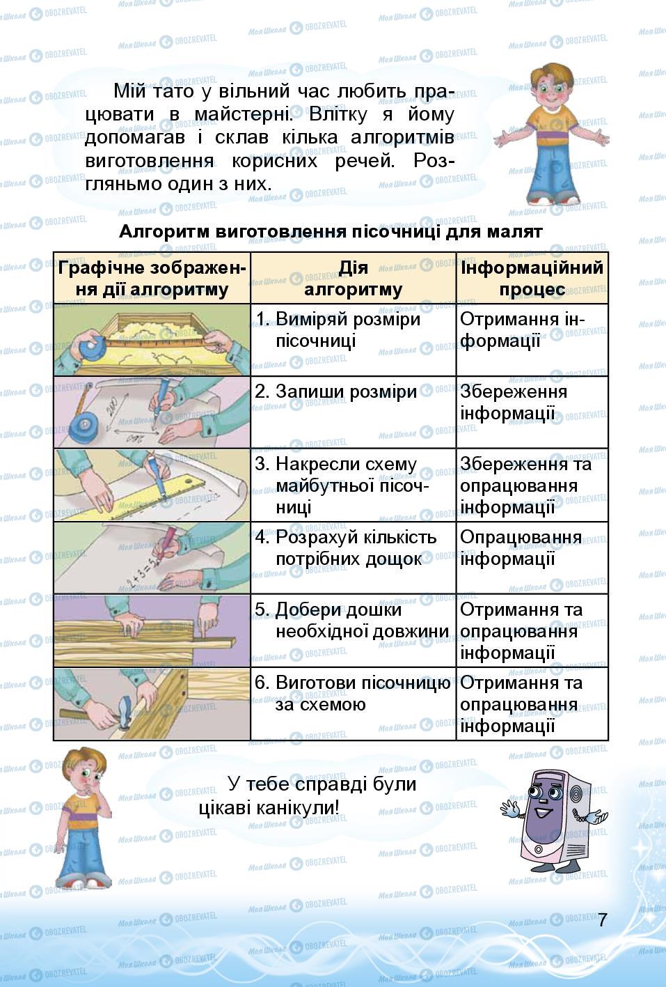 Учебники Информатика 3 класс страница 7