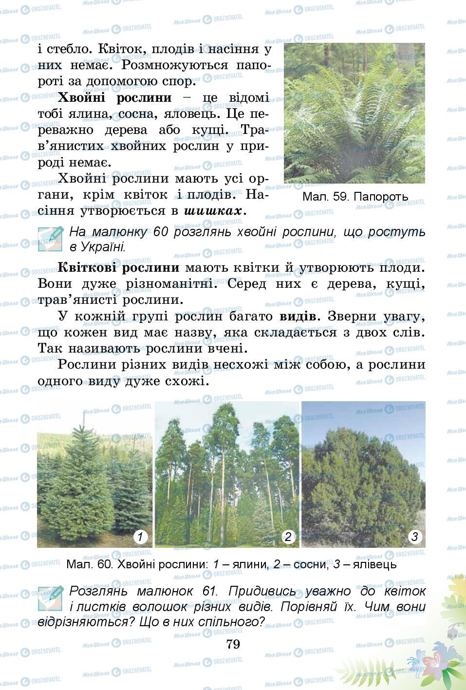 Підручники Природознавство 3 клас сторінка 79