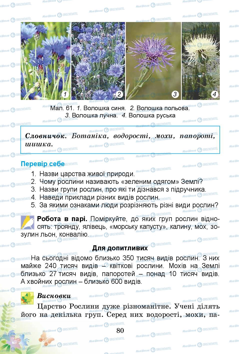 Підручники Природознавство 3 клас сторінка 80