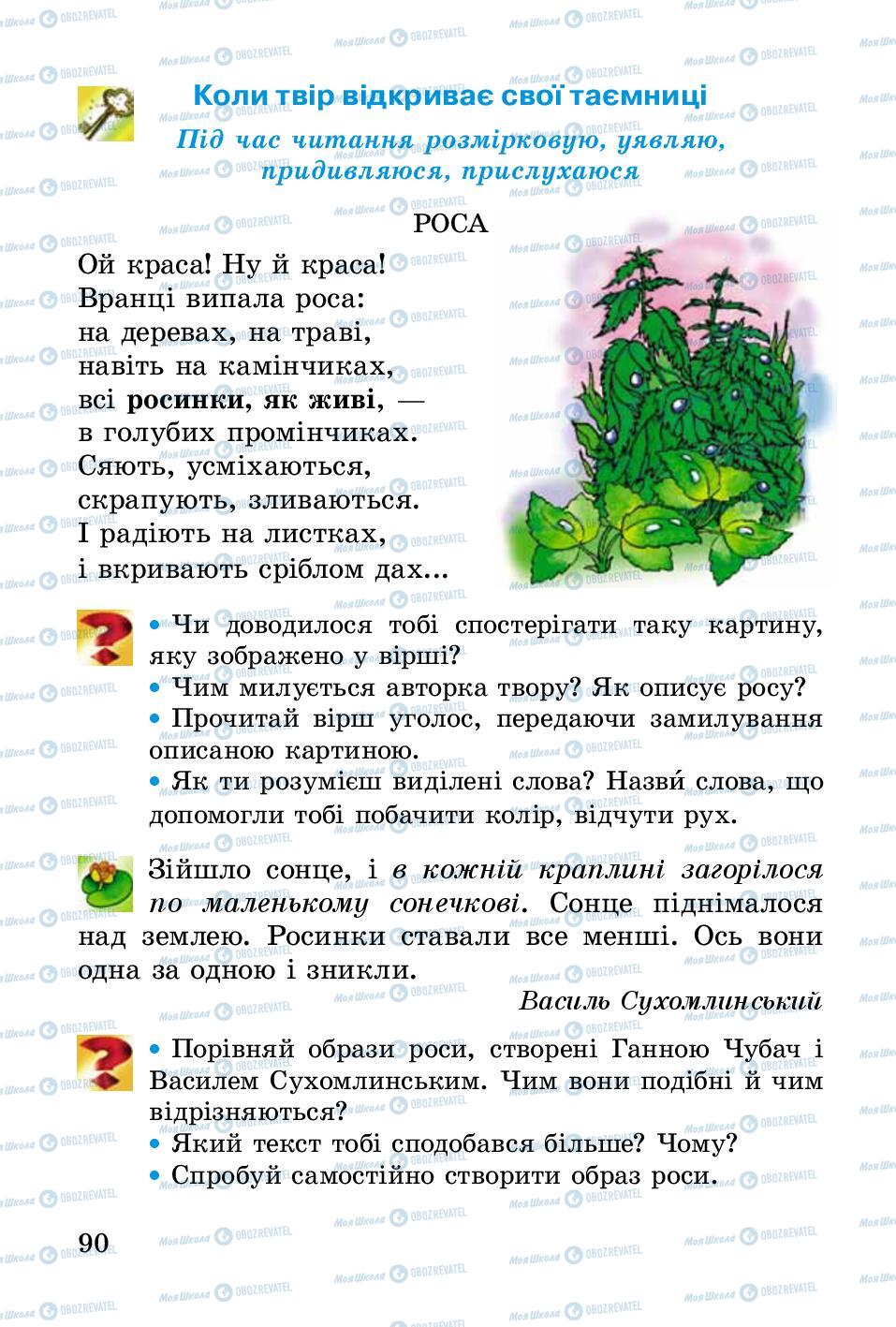 Підручники Українська література 2 клас сторінка 90