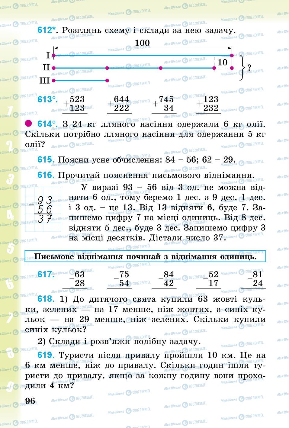 Учебники Математика 3 класс страница 96