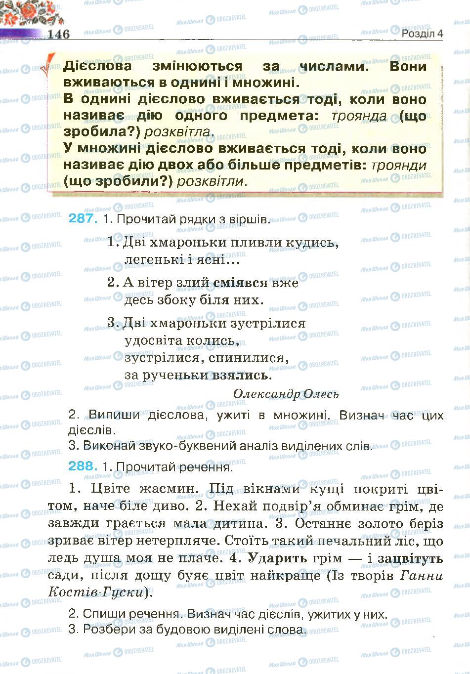 Підручники Українська мова 4 клас сторінка 146