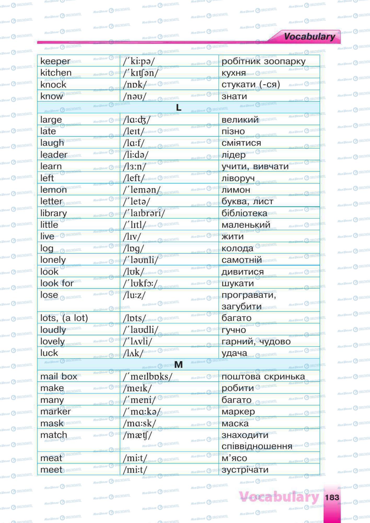 Учебники Английский язык 4 класс страница 183