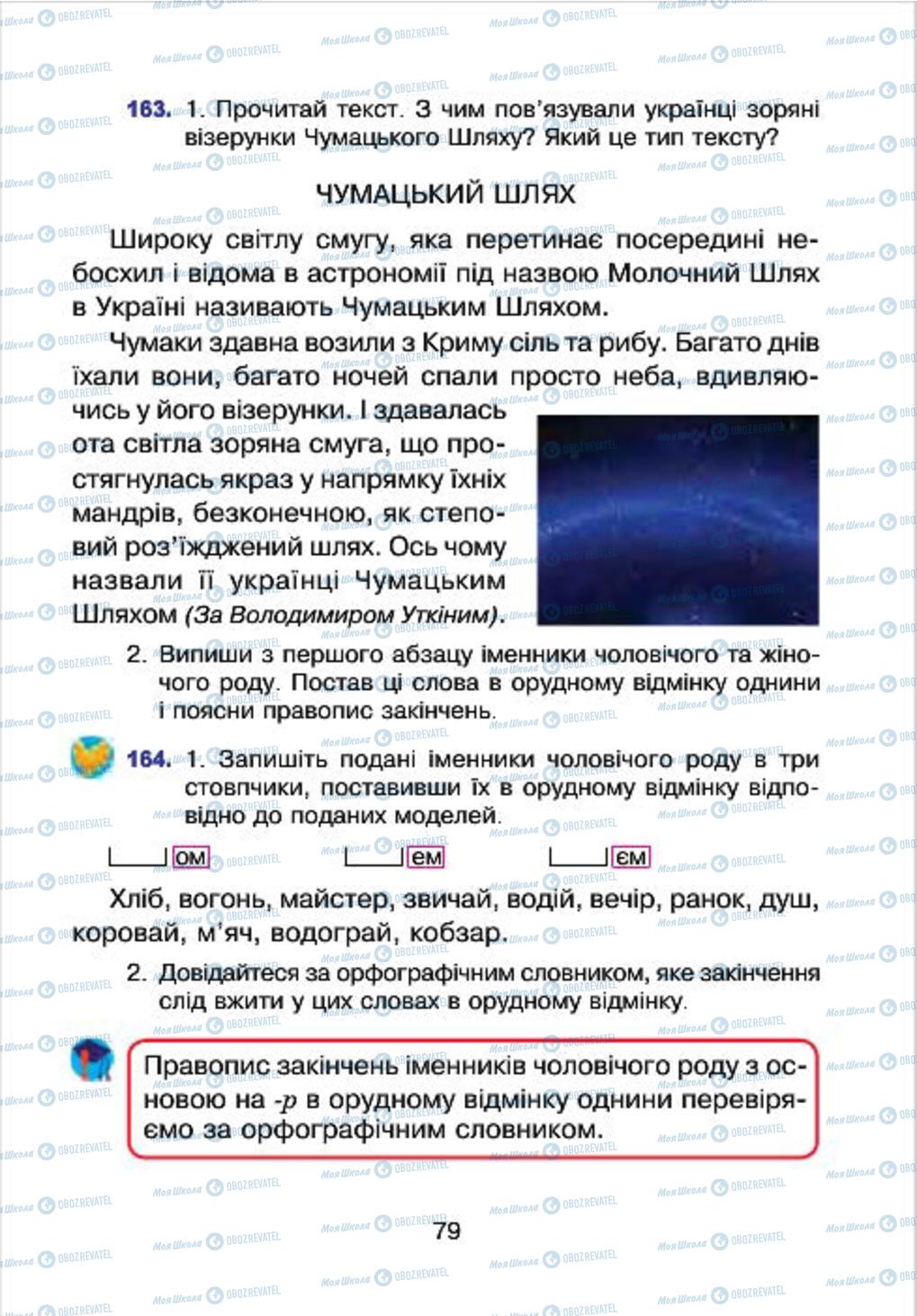 Підручники Українська мова 4 клас сторінка 79