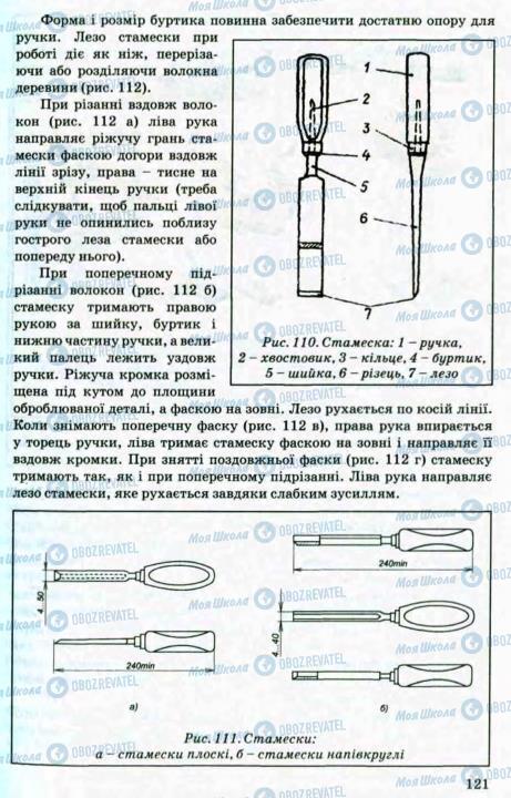 Учебники Трудовое обучение 8 класс страница 121