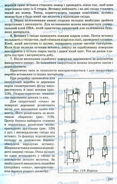 Підручники Трудове навчання 8 клас сторінка 131