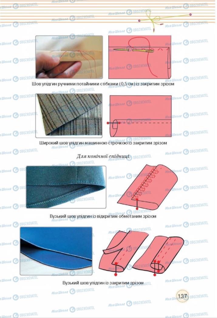 Підручники Трудове навчання 8 клас сторінка  137