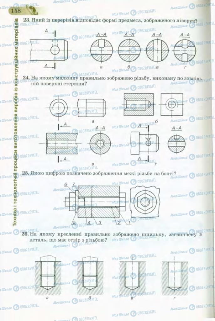 Учебники Трудовое обучение 8 класс страница 158