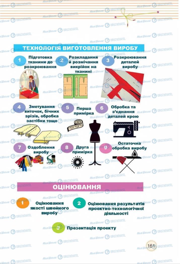 Учебники Трудовое обучение 8 класс страница  161