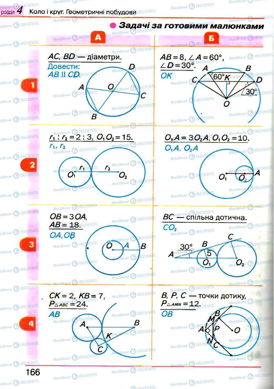 Учебники Геометрия 7 класс страница 166