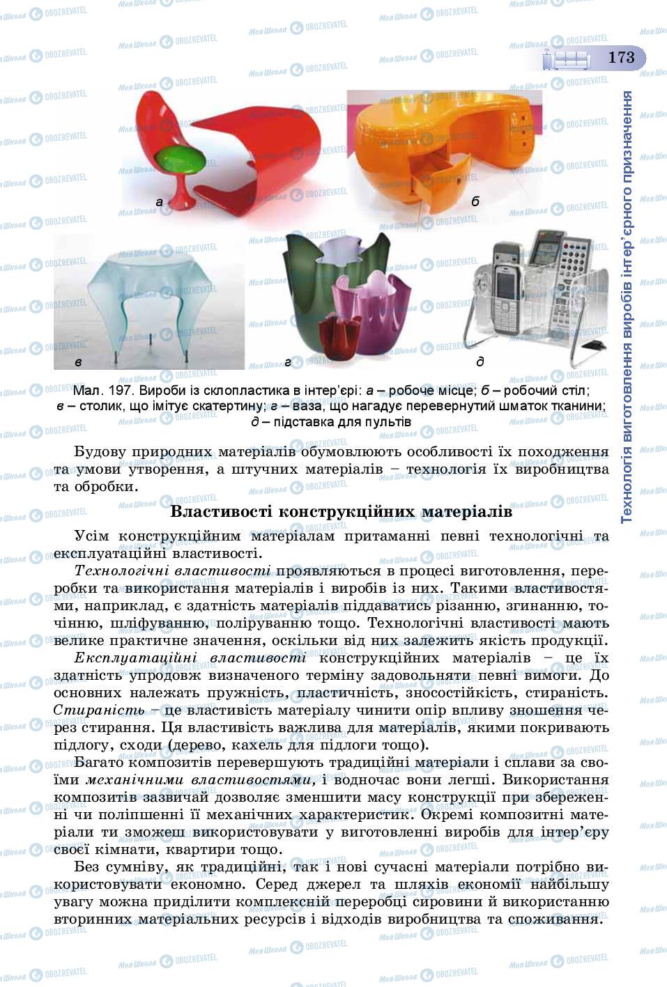 Учебники Трудовое обучение 8 класс страница 173