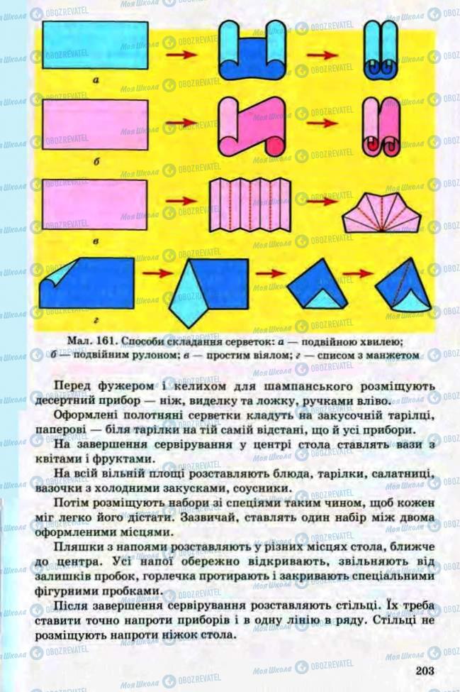 Учебники Трудовое обучение 8 класс страница 203