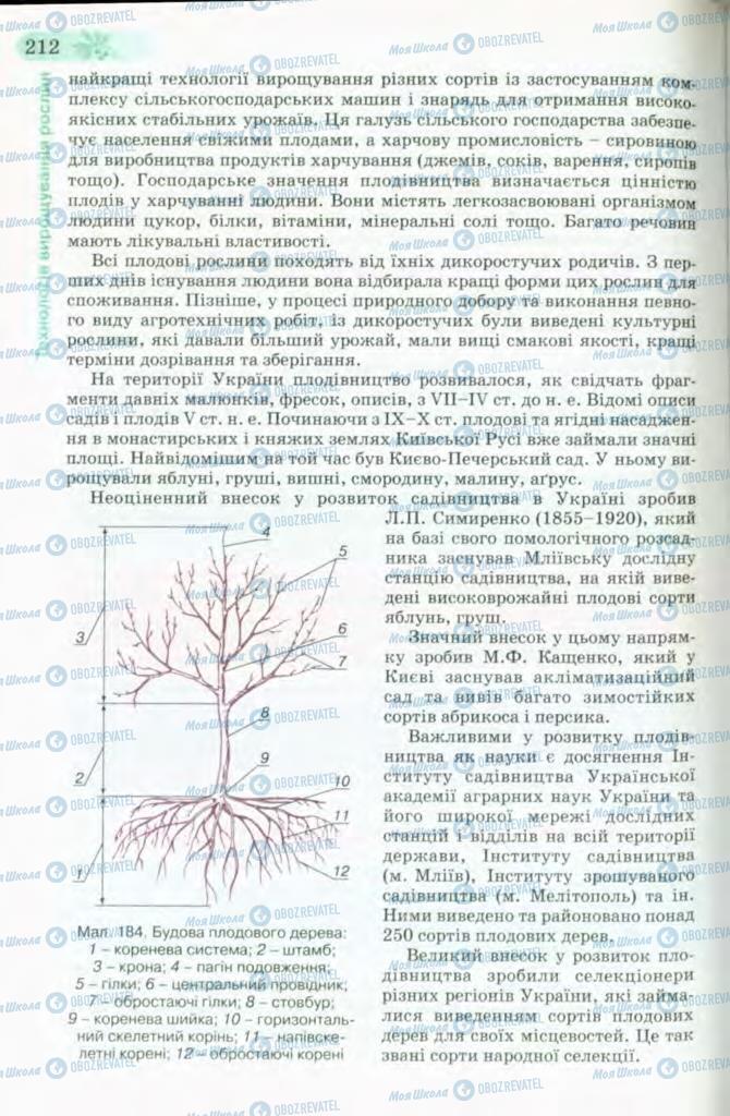 Учебники Трудовое обучение 8 класс страница 212