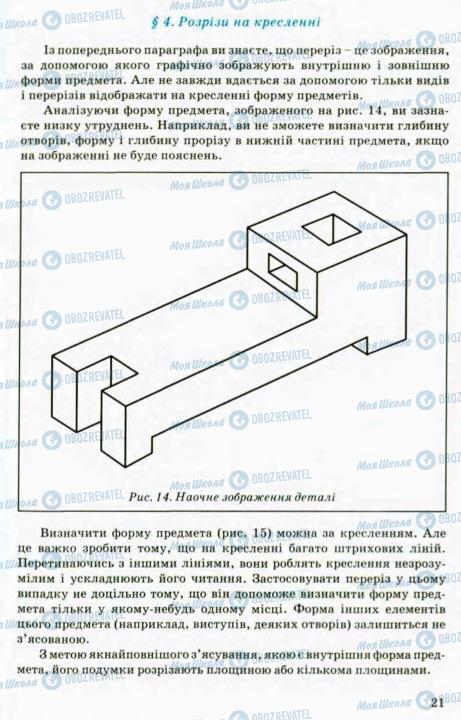 Учебники Трудовое обучение 8 класс страница 21