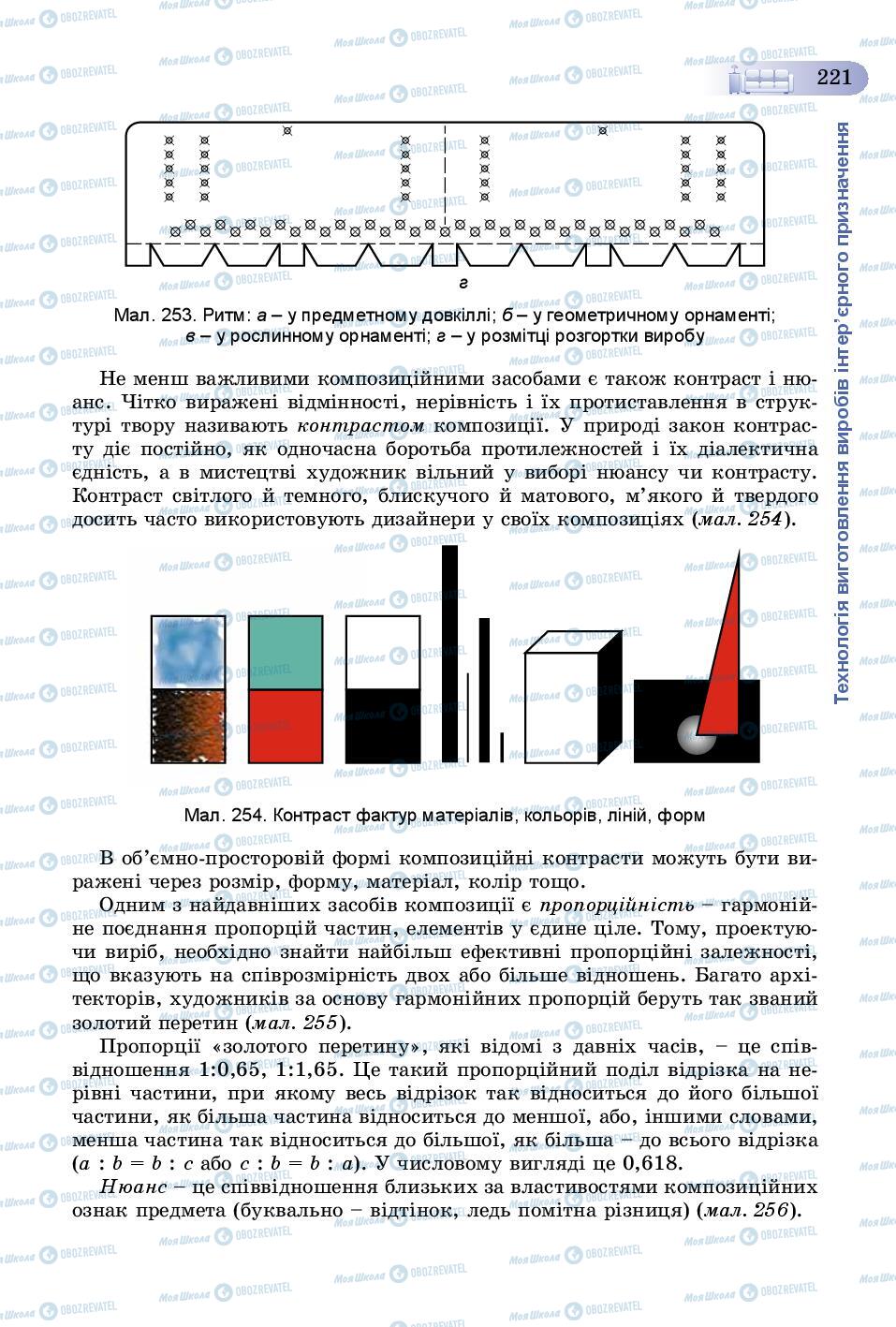 Підручники Трудове навчання 8 клас сторінка  221
