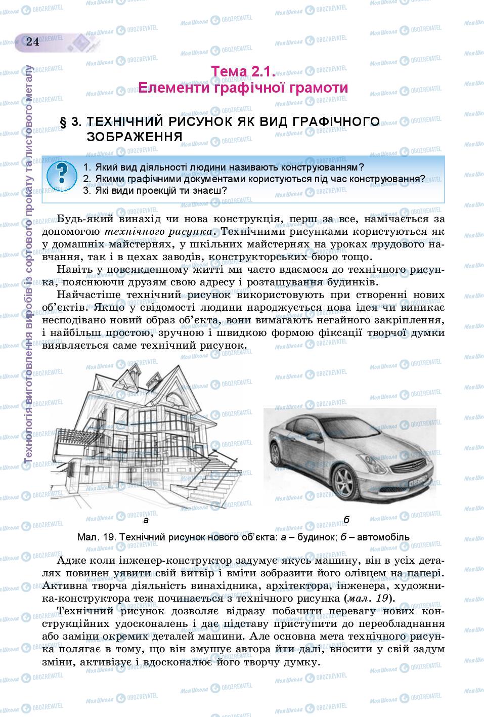 Підручники Трудове навчання 8 клас сторінка  24