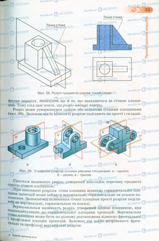 Учебники Трудовое обучение 8 класс страница 33