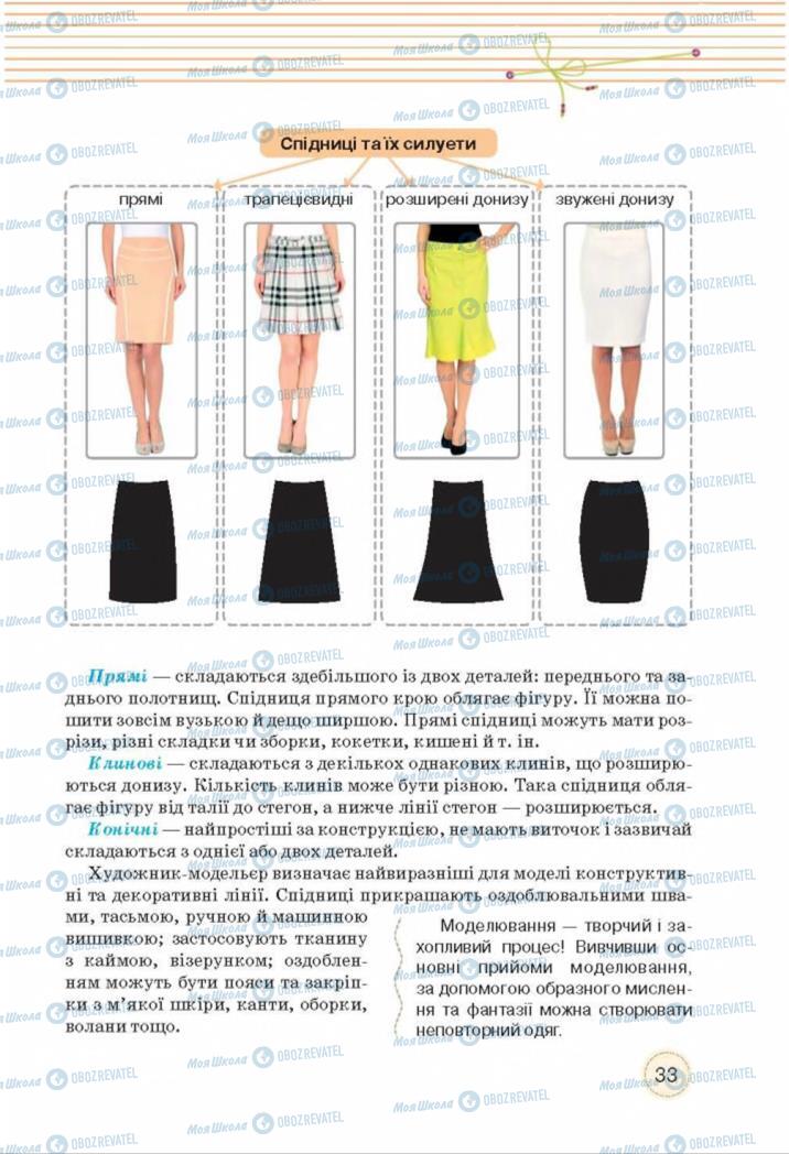 Учебники Трудовое обучение 8 класс страница  33