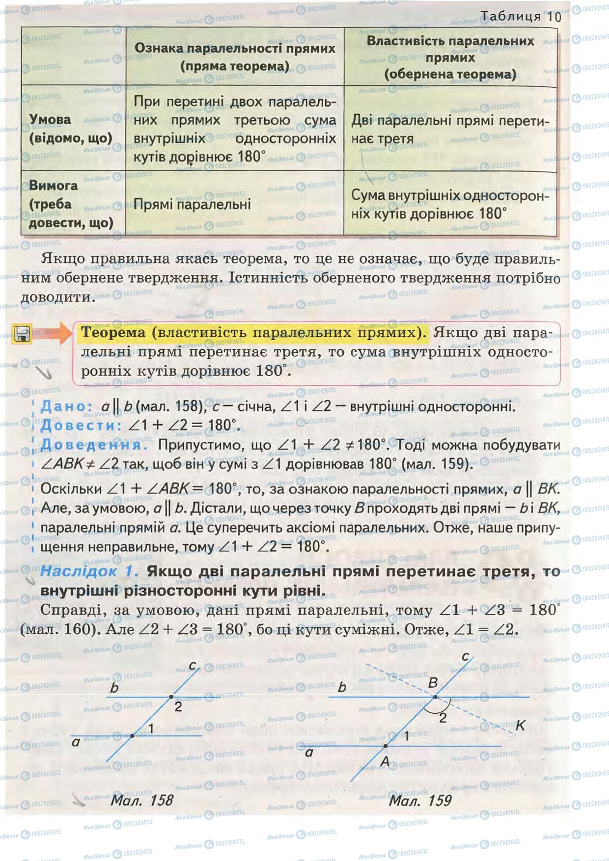 Підручники Геометрія 7 клас сторінка  64