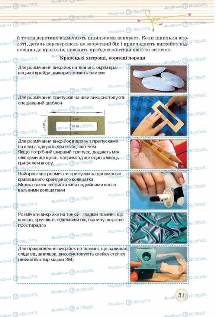 Підручники Трудове навчання 8 клас сторінка  81