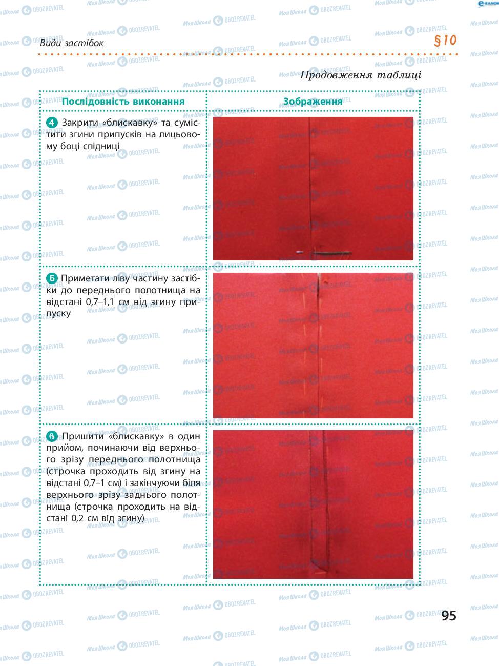 Учебники Трудовое обучение 8 класс страница 95