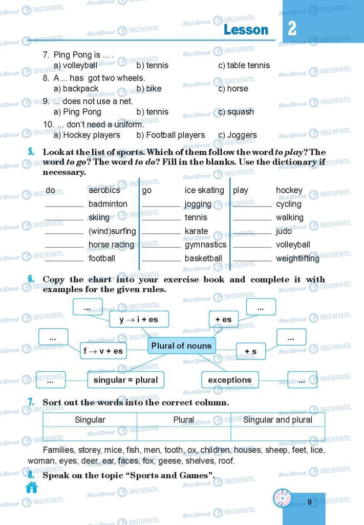 Учебники Английский язык 8 класс страница 9