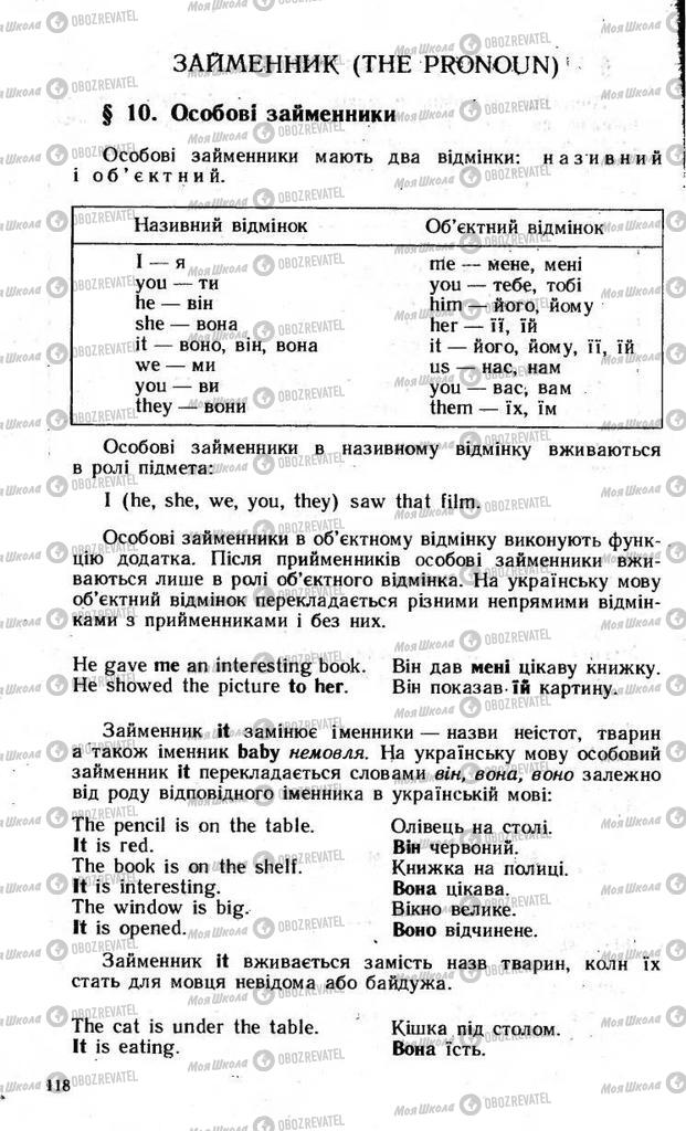 Підручники Англійська мова 8 клас сторінка 118