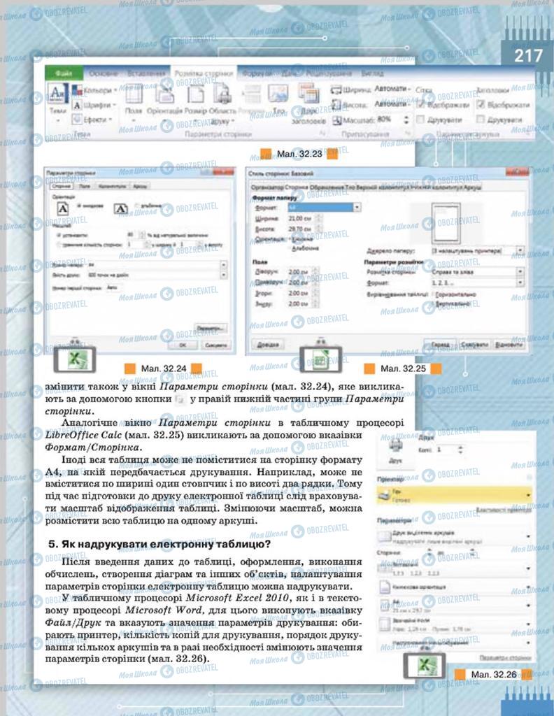 Підручники Інформатика 8 клас сторінка 217