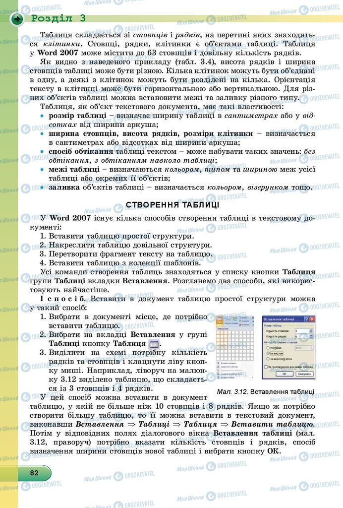 Підручники Інформатика 8 клас сторінка 82