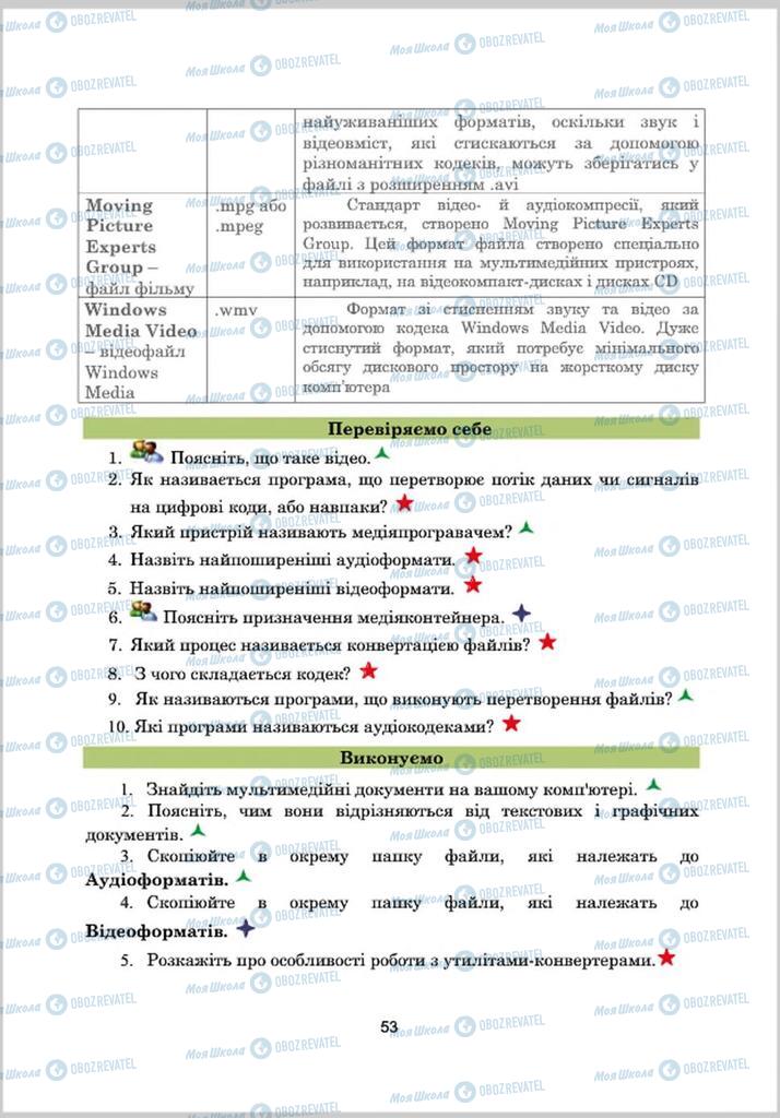 Учебники Информатика 8 класс страница 53