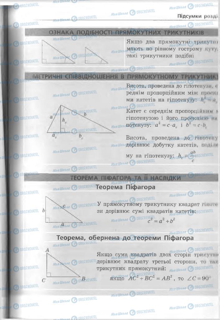 Підручники Геометрія 8 клас сторінка 145