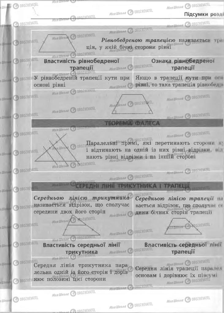 Підручники Геометрія 8 клас сторінка 91