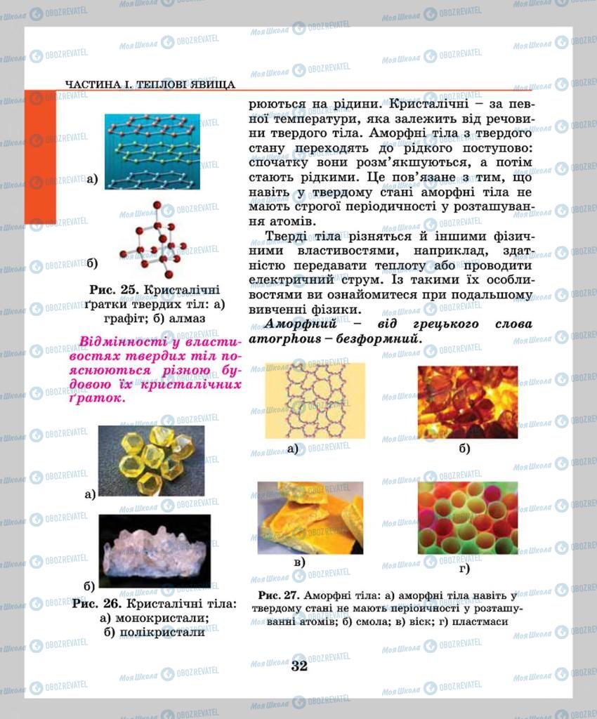 Підручники Фізика 8 клас сторінка 32